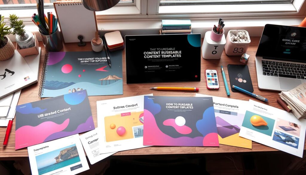 reusable content templates in content creation