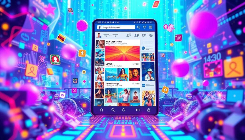 social media content for facebook