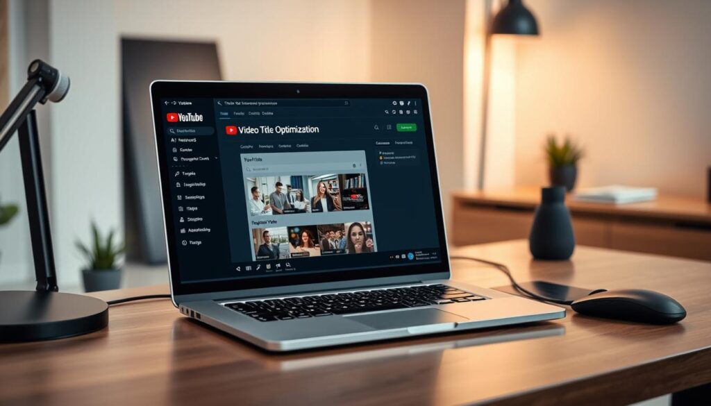 YouTube title optimization