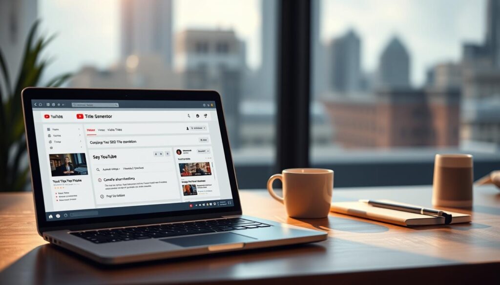 YouTube SEO title generator