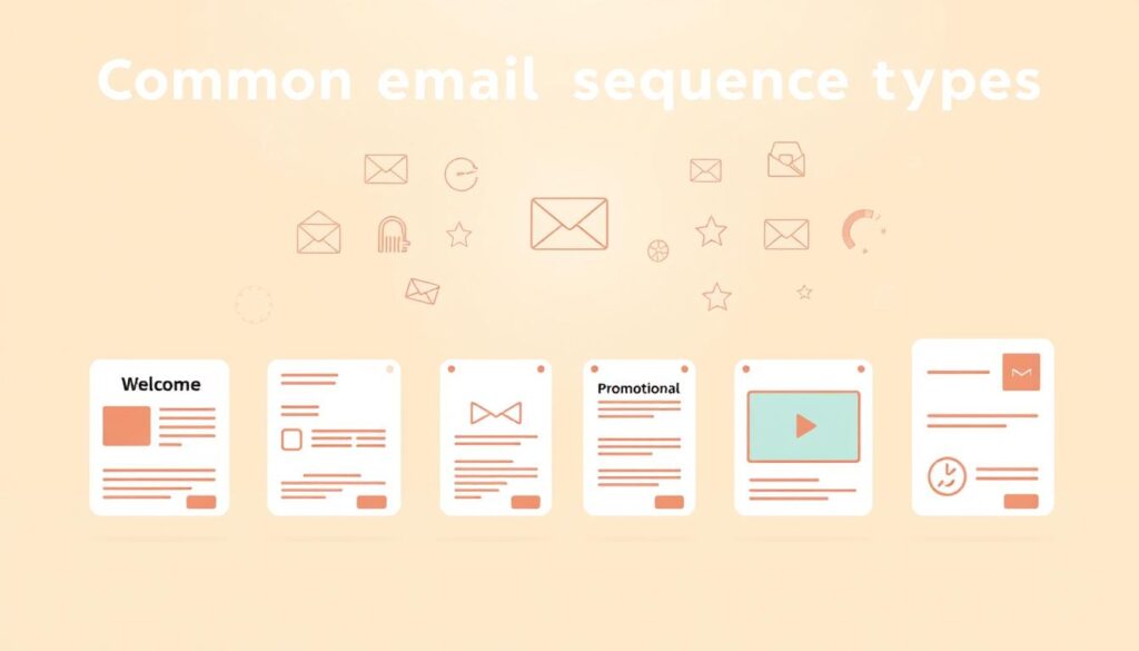 common types of email sequence common types of email sequence